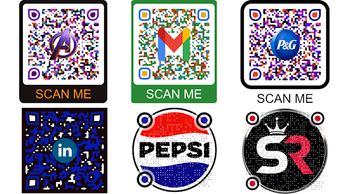 create professional custom qr code for you with logo in 40 minutes