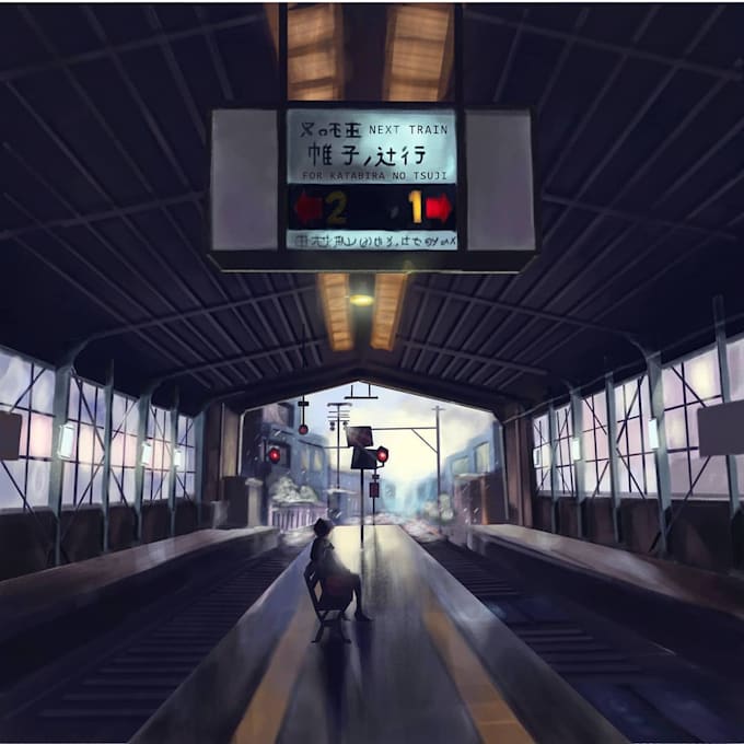 full colour custom concept art