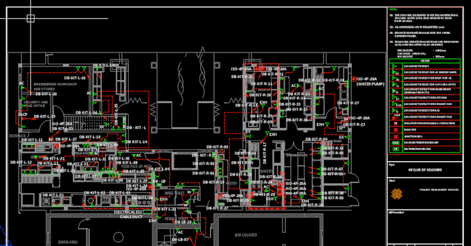 do professional  electrical designs