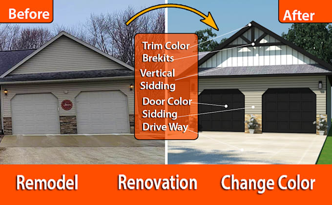 do house remodel or change house color