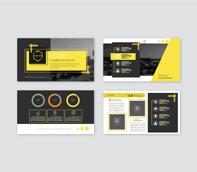design professional powerpoint presentation keynote  google slides