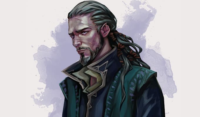 draw a stunning digital painting for you