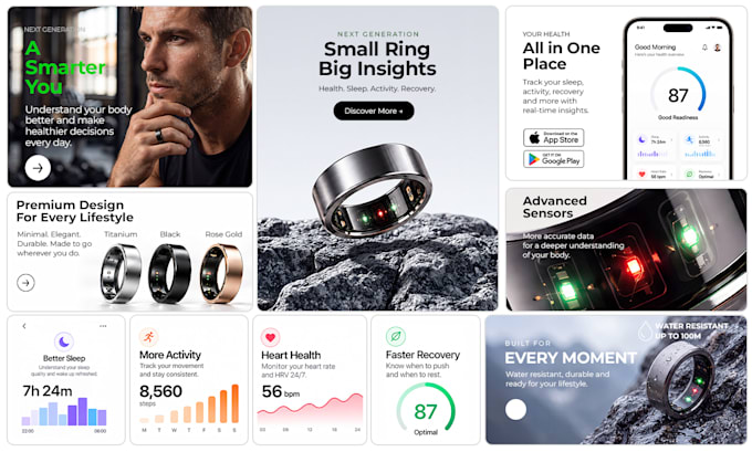 design amazon listing images and product infographics