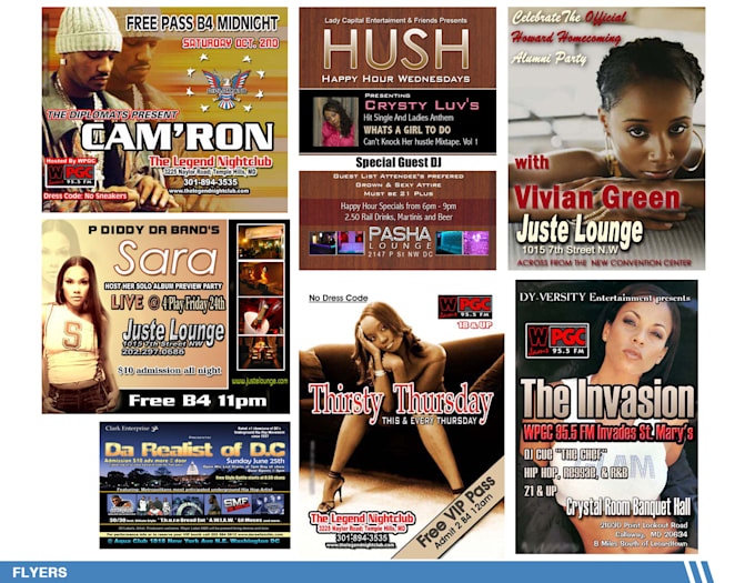 create custom graphic flyers