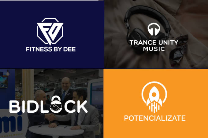 do highly modern minimalist logo design for your business