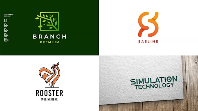 design minimalist logo, banner and thumbnail