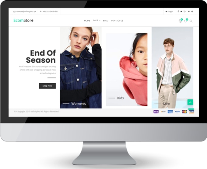 Develop ecommerce store in mern stack for your business by Infinityali ...