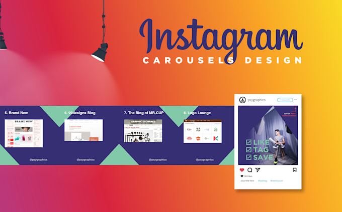 Design Instagram Carousel For Your Posts And Ads By Psygraphics Fiverr