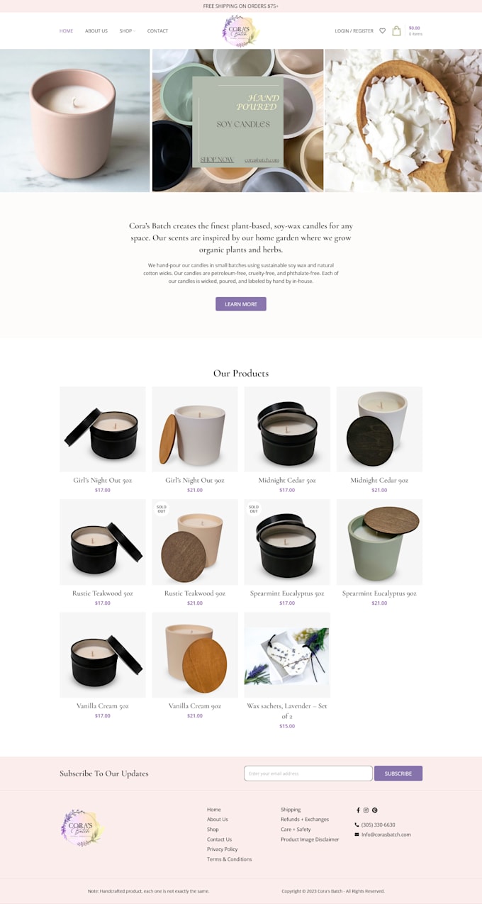 design and develop woocommerce website or online store