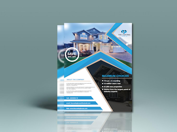 design professional flyer, poster, brochure within 24hrs