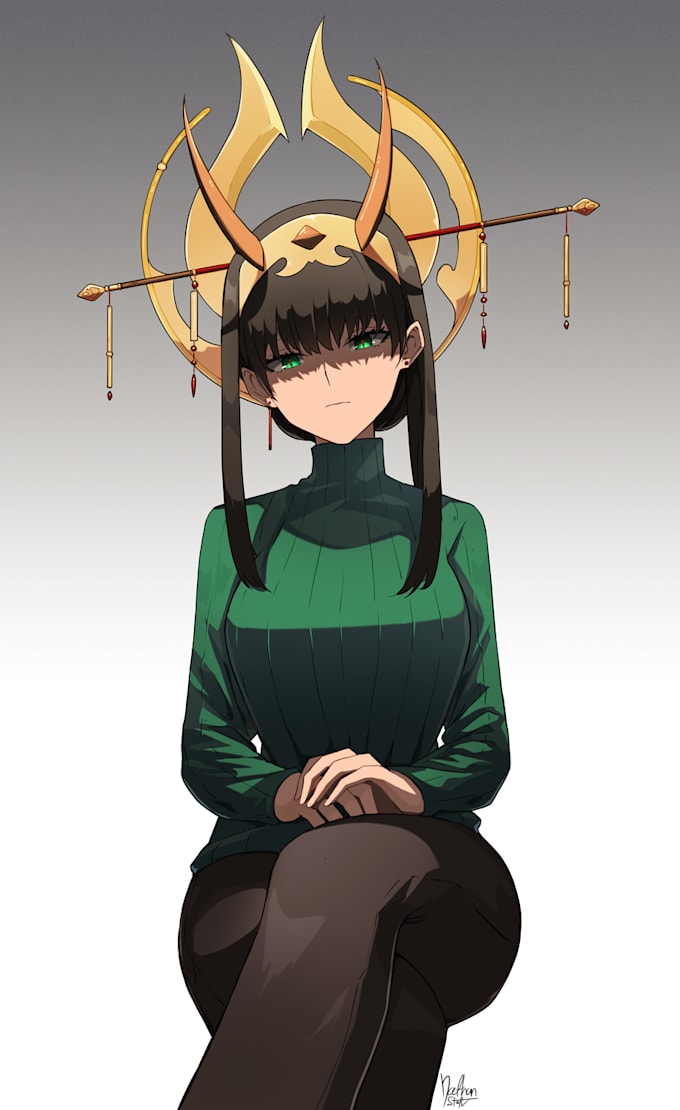 draw anime manga illustration