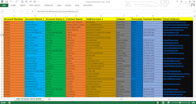 be your pro virtual assistant for any type of data entry
