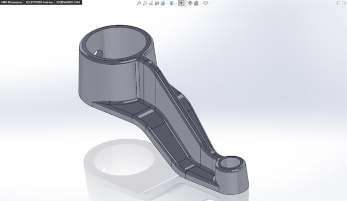 3d model a basic part for you in cad