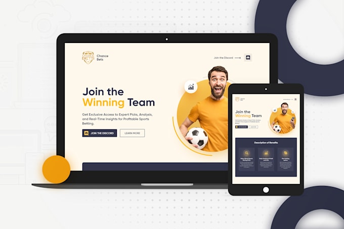 design UI for websites and landing pages