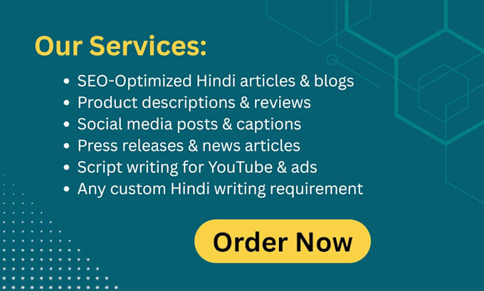 be your hindi script writer for your youtube channel and blog