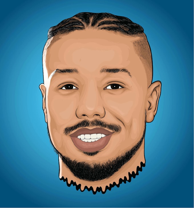 draw a cartoon face portrait from your photo