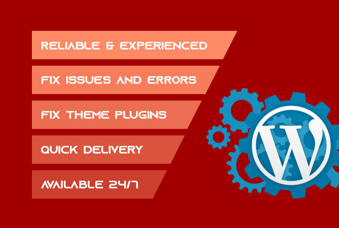 fix wordpress issues, errors or problems