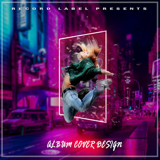 create album single cover design