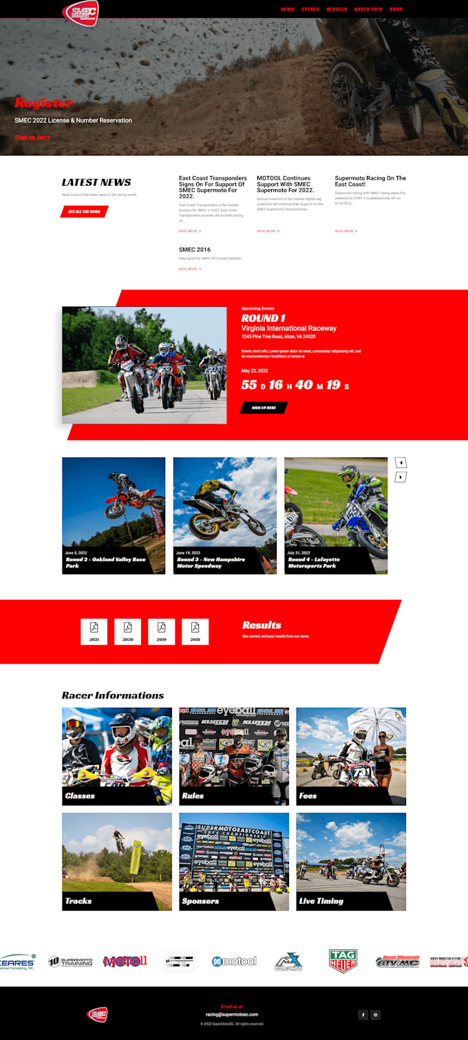 build or redesign your outdated site to look professional
