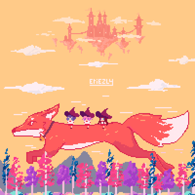 Create a pixel art for you by Eriezly | Fiverr
