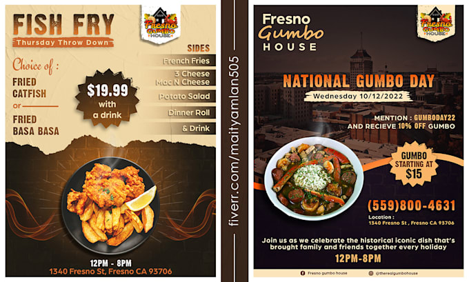 design food poster other banner ads for your business