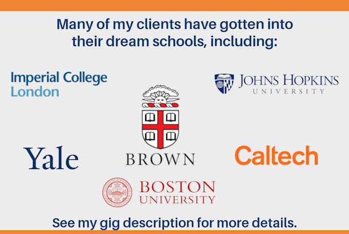 strategically edit and rewrite your personal statement or sop for admissions