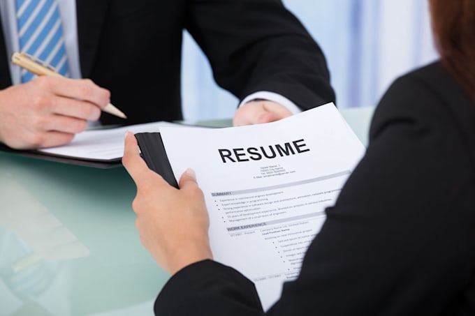 build a professional resume for your job