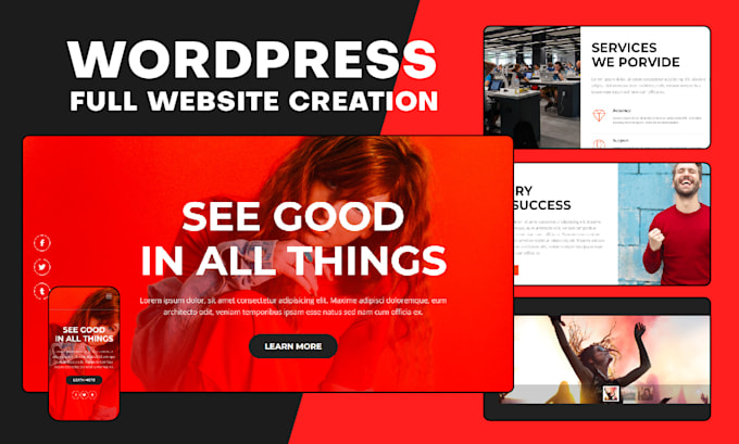 I will build, redesign responsive wordpress website design for your business - Image 3
