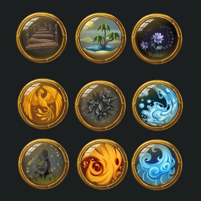 draw you icons and objects for your games