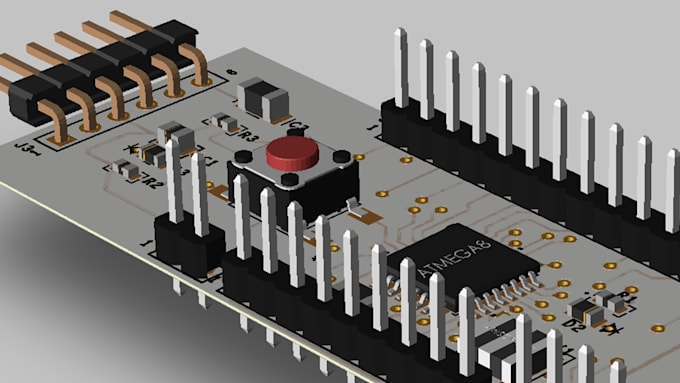 do pcb layouts and circuit designing in eagle,proteus,altium