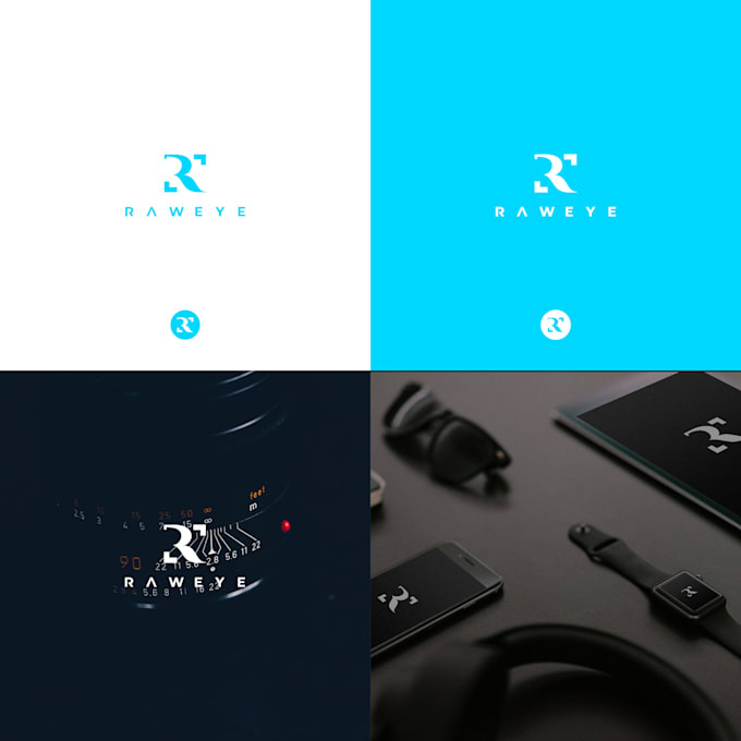 handmade design clever flat minimalist logo design