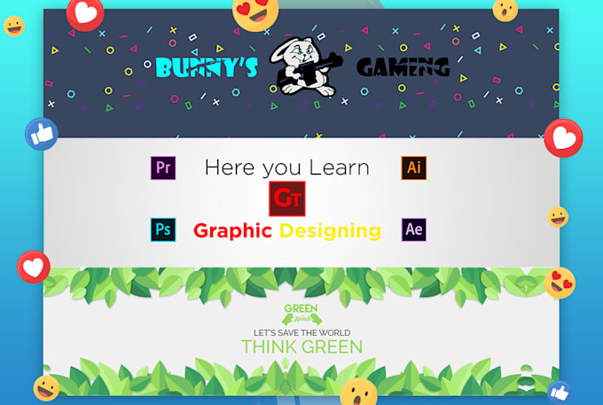 do unique social media design, post, cover banner