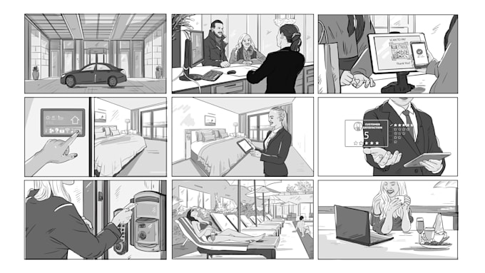 create freestyle sketches storyboard your story