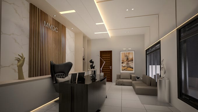 do interior, exterior and landscape design and rendering in 3d max