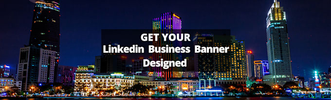 banner design for linkedin group page business page and profile
