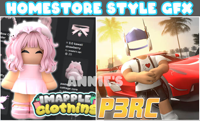 make you a roblox gfx for your game or group icon