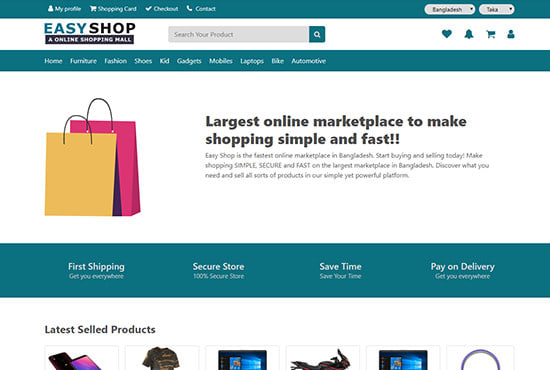 do shopify,ecommerce wordpress website using woocommerce