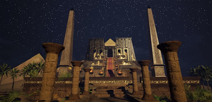 3d enviroment and landscape desing