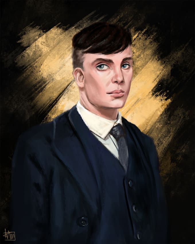 turn your photo into portrait digital paint