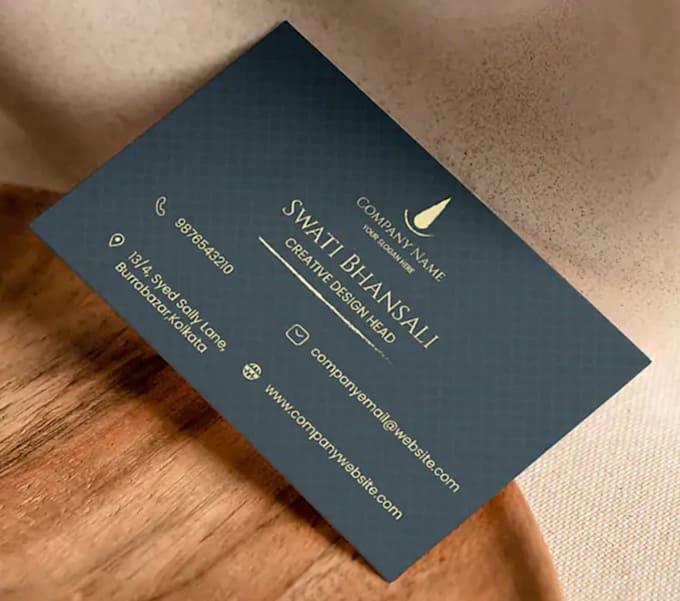 design visiting cards and business card