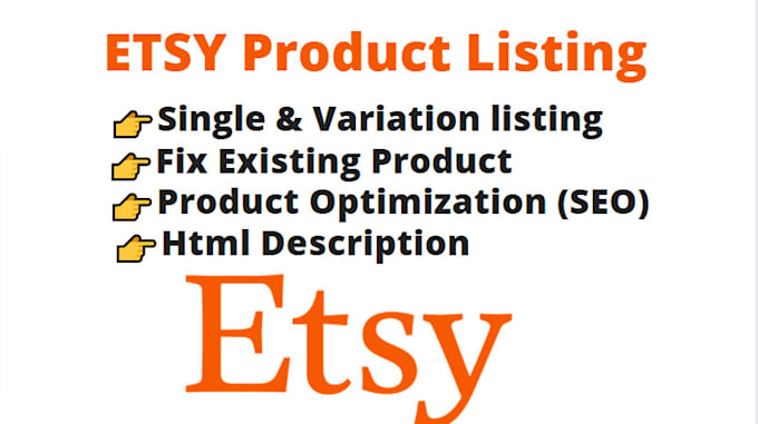 do amazon walmart  shopify ebay etsy product listing optimization