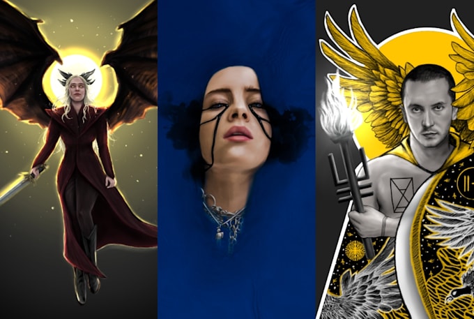 draw or illustrate your concept into digital art