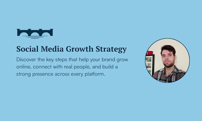 create a professional social media growth strategy