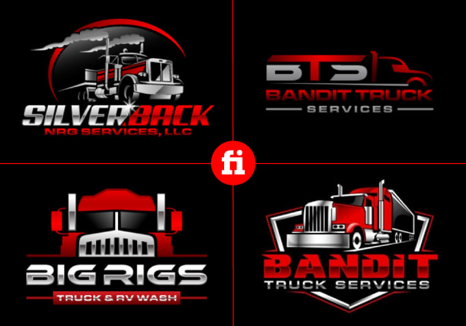 Do new truck logo for your car business by Jwicmark | Fiverr