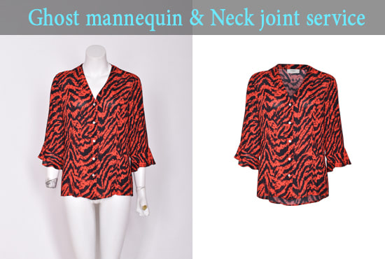 do quality ghost mannequin and neck joint