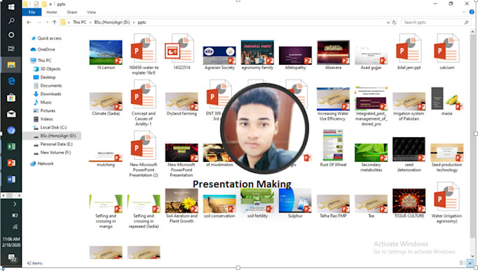 make powerpoint presentaton in 1 day or urgent basis