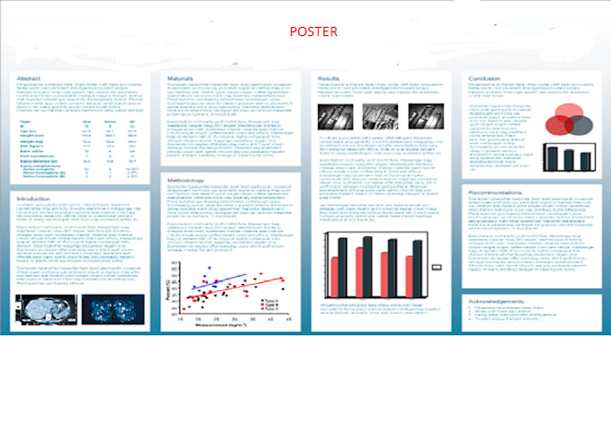 assist in developing powerpoint presentations and posters