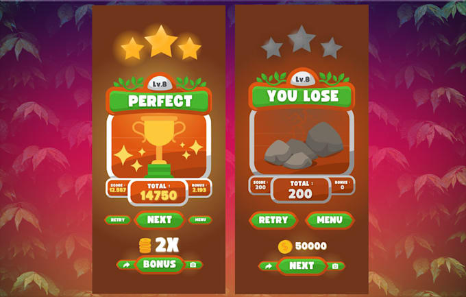 create modern and professional scoreboard designs for your game