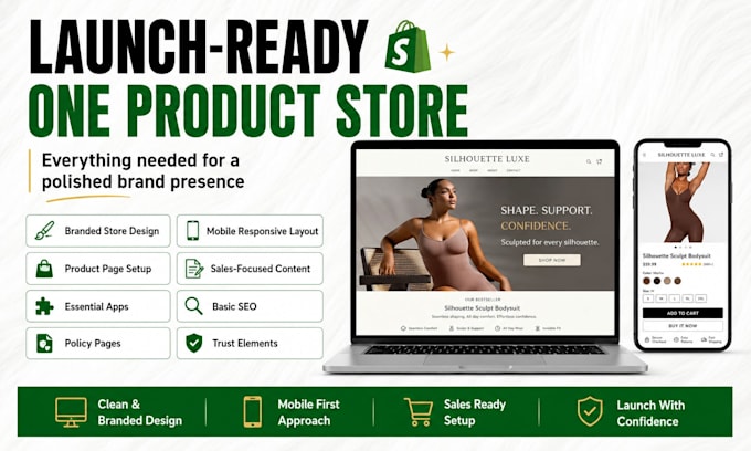 build a high converting one product shopify store