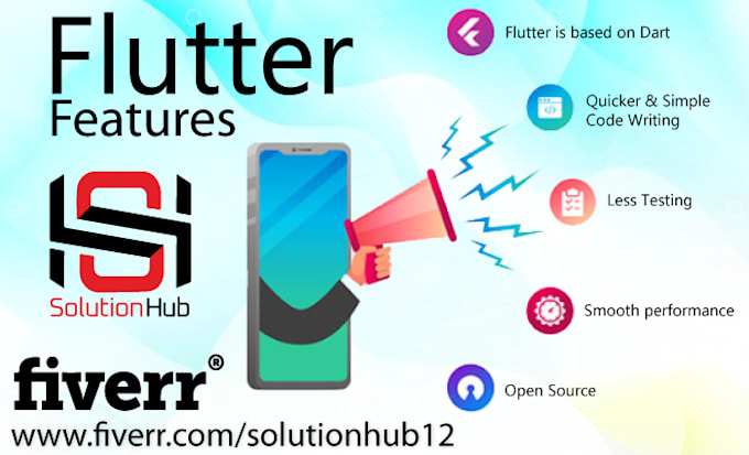 create flutter mobile app developer for android and ios